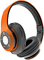 iJoy LOGO Premium Rechargeable Bluetooth® Wireless Headphones, Orange 1 thumbnail image