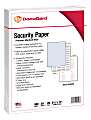 DocuGard Premier Medical 10 Medical Prescription Papers And Business Checks, Letter Size (8 1/2" x 11"), Ream Of 500 Sheets, 1-Part, Blue 1 thumbnail image