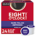 Eight O'Clock® Single-Serve Coffee K-Cup® Pods, Dark Italian, Carton Of 24 1 thumbnail image