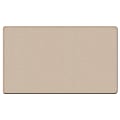 Ghent Fabric Bulletin Board With Wrapped Edges, 48-5/8" x 72-5/8", Beige