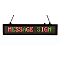 Royal Sovereign RSB-1410 Scrolling Message Sign - 1 Each - 4" Width x 3" Height - Rectangular Shape - Remote Control - Black, Red, Green, Yellow 1 thumbnail image