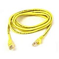 Belkin - Patch cable - RJ-45 (M) to RJ-45 (M) - 18 ft - UTP - CAT 5e - yellow - for Omniview SMB 1x16, SMB 1x8; OmniView SMB CAT5 KVM Switch