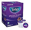 Tetley British Blend Black Tea Single-Serve K-Cups®, Carton Of 24