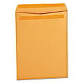 Universal® Self-Stick File-Style  12 1/2" x 9 1/2" Manila Envelopes, Self-Adhesive Closure, Brown Kraft, Box Of 250