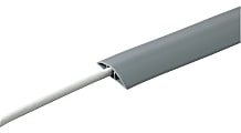 Belkin® 6' Cord Concealer, Gray 1 thumbnail image