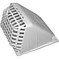 Deflecto® Replacement Wide-Mouth Vent Hood With Detachable Bird Guard, White, VENHR4W 1 thumbnail image