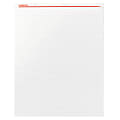 Universal® Faint Rule Easel Pads, 34" x 27", 100% Recycled, White, 50 Sheets Per Pad, Pack Of 2 Pads