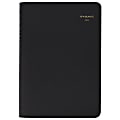 AT-A-GLANCE® Daily Planner, 5" x 8", Black, January To December 2022, 7020705