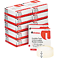 Universal Invisible Tape - 27.78 yd Length x 0.75" Width - 1" Core - Clear - Acrylic - For Multipurpose, Label Protection - 12 / Pack 1 thumbnail image
