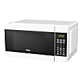 RCA Countertop Microwave Oven With Glass Turntable, 1.1 Cu. Ft., White 1 thumbnail image