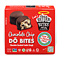 Better Bites Bakery Chocolate-Covered Chocolate Chip DO Bites, 4.4 Oz, Pack Of 6 Bites