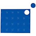 MasterVision® Magnetic Color Coding Dots, BVCFM1601, 3/4" Diameter, Round, Blue, Vinyl, 20 Per Pack 1 thumbnail image