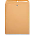 Business Source Heavy-duty Clasp Envelopes - Clasp - #110 - 12" Width x 15 1/2" Length - 28 lb - Clasp - Kraft - Kraft - 100 / Box 1 thumbnail image