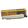 Brother 12BK Black Toner Cartridge 1 thumbnail image