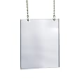 Azar Displays Acrylic Hanging Poster Frame, 28" x 22", Clear