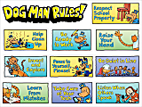 Scholastic® Teacher's Friend Dog Man Class Rules Mini Bulletin Board Set, Grades 1 - 5