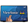 ViewSonic® TD2465 23.8" LCD Touchscreen Monitor 1 thumbnail image