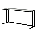 South Shore City Life 63"W Computer Desk, Pure Black 1 thumbnail image