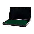 Extra Large Rubber Stamp Pad, 4-3/8" x 7-3/8", Green Ink 1 thumbnail image