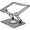 Uncaged Ergonomics Swivel Laptop Stand for Desk - Adjustable Laptop Riser Cooler with 360 Rotation - Up to 15.60" Screen Support - SLSSPACEGRAY 1 thumbnail image
