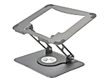 Uncaged Ergonomics Swivel Laptop Stand for Desk - Adjustable Laptop Riser Cooler with 360 Rotation - Up to 15.60" Screen Support - SLSSPACEGRAY 1 thumbnail image