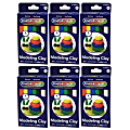 Creativity Street Modeling Clay, Extruded, 0.17 Lb, Assorted Colors, 6 Sticks Per Pack, Set Of 6 Packs 1 thumbnail image
