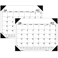 House Of Doolittle 14-Month Refillable Desk Pad Calendar, 22" x 17", 100% Recycled