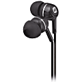 iHome® IB25 Colortunes Noise Isolating Earbuds, Black