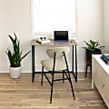 Flash Furniture 36"W Home Office Folding Computer Desk, Rustic