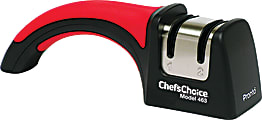 Edgecraft Chef's Choice Pronto Diamond Hone, Black/Red