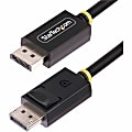 StarTech.com 6ft DisplayPort 2.1 Cable, VESA Certified DP40 DisplayPort Cable w/UHBR10/HDR/DSC 1.2a/HDCP 2.2, 8K 60Hz, DP 2.1 Cord 1 thumbnail image