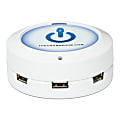 ChargeHub X5 5-Port USB Charger, White, CRGRD-X5-002