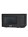 Commercial Chef Small Countertop Microwave With Digital Display,  0.7 Cu. Ft., Black