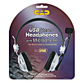 CAD U2 USB Stereo Headset - Wired Connectivity - Stereo - Over-the-head