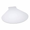 ES Robbins EverLife Workstation Vinyl Chair Mat For Medium Pile Carpet, 54" x 60", Clear 1 thumbnail image