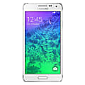 Samsung Galaxy Alpha G850A Cell Phone, White, PSN100612 1 thumbnail image