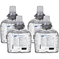 PURELL® TFX Hand Sanitizer Dispenser Refill - 40.6 fl oz (1200 mL) - Kill Germs - Hand, Skin - Clear - Moisturizing, Antimicrobial - 4 / Carton