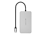 Targus® Sanho HyperDrive Dual 4K HDMI 10-in-1 USB-C Hub, Gray