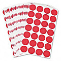Universal Permanent Self Adhesive Label - 1008 / Pack - Red 1 thumbnail image