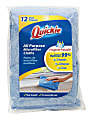Quickie All-Purpose Microfiber Towels, 14" x 14", Pack Of 12