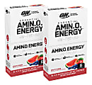 Optimum Nutrition Essential Amino Energy Stick Packs, 0.31 Oz, Fruit Fusion, 6 Sticks Per Box, Pack Of 2 Boxes 1 thumbnail image