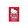 2026 Orange Circle Studio Mini Monthly Desk Calendar With Wood Stand, 5-1/4" x 3-3/4", Hello Kitty Playful Pink, January To December, 26210 1 thumbnail image