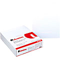 Universal 41000 Writing Pad - 50 Sheet - 16lb - Narrow Ruled - Letter 8.5" x 11" - 12 / Pack - White 1 thumbnail image