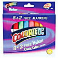 Sanford® Colorific™ Markers, Classic Colors, Box Of 10 1 thumbnail image