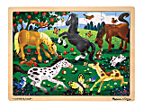 Melissa & Doug Frolicking Horses 48-Piece Jigsaw Puzzle