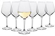 Table 12 White Wine Glasses, 14.5 Oz, Clear, Set Of 6 Glasses