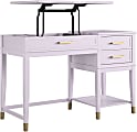 Ameriwood Home Westerleigh 46"W Lift-Top Computer Desk, Lavender