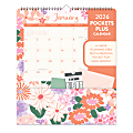 2026 Orange Circle Studio Pockets Plus Monthly Wall Calendar, 14" x 12-1/4", Secret Garden, January To December, 26151 1 thumbnail image