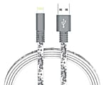 Ativa® Lightning Cable, 9', Gray Swirl, 41606