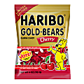 Haribo Cherry Gold Bears, 4 Oz, Pack Of 12 1 thumbnail image